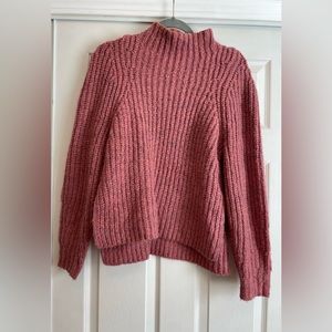 Leith women’s mock neck sweater